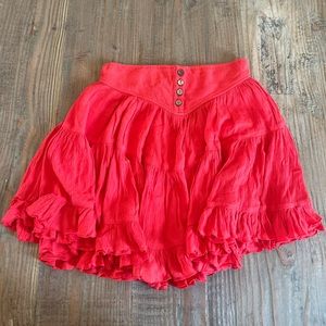 Free people skirt
